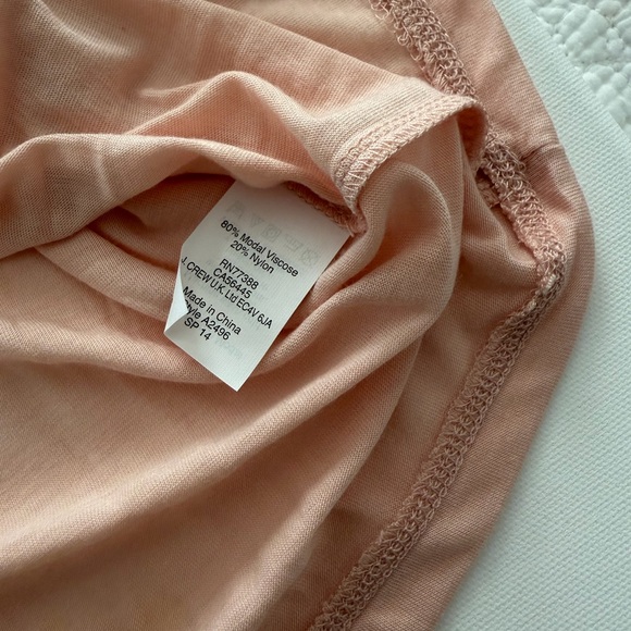 J. Crew Scoop Neck Pocket Tank - Dusty Rose - Picture 3 of 4